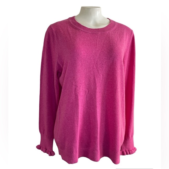 Banana Republic Sweaters - Banana Republic | Filpucci Merino Wool/Cashmere Blend Sweater | Pink | Size L